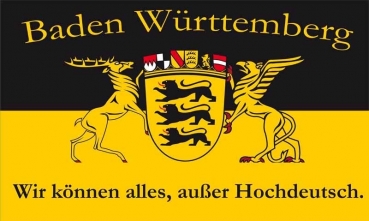 Deutschland Baden-Württemberg Hissflagge württembergische Fahnen Flaggen 150x250 