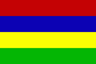 Flagge Fahne Mauritius 90x150 cm