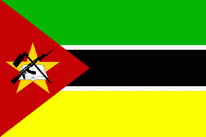 Flagge Fahne Mosambik 90x150 cm