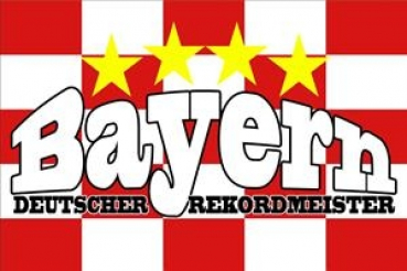 Flagge Fahne Bayern Rekordmeister Flagge 90x150 cm