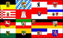 Flagge Fahne 16 Bundesländer 90x60 cm