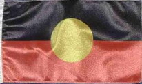 Tischflagge Aborigines Premiumqualität