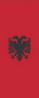 Bannerfahne Albanien Premiumqualität