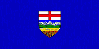 Flagge Fahne Alberta 90x60 cm