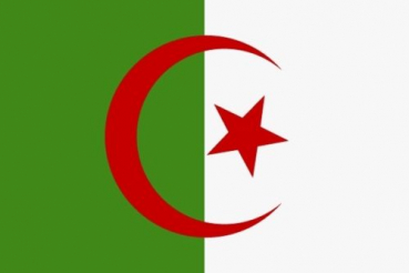 Tischflagge Algerien 10x15cm mit Ständer Tischfahne Miniflagge