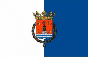 Tischflagge Alicante 10x15cm mit Ständer Tischfahne Miniflagge