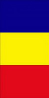 Bannerfahne Andorra ohne Wappen Premiumqualität