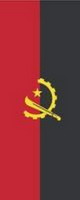 Bannerfahne Angola Premiumqualität