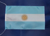 Tischflagge Argentinien