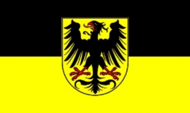 Tischflagge Arnstadt 10x15cm mit Ständer Tischfahne Miniflagge