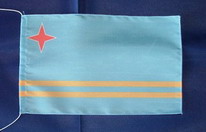 Tischflagge Aruba