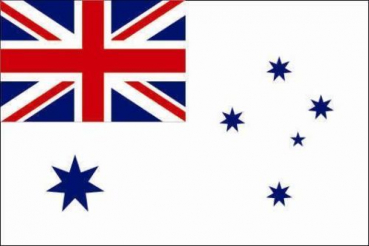 Tischflagge Australien Navy 10x15cm mit Ständer Tischfahne Miniflagge