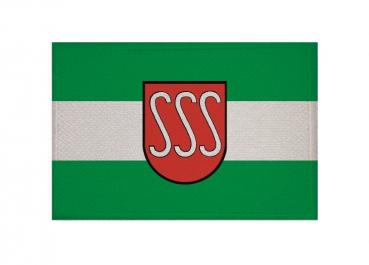 Aufnäher Patch Bad Salzdetfurth  Aufbügler Fahne Flagge