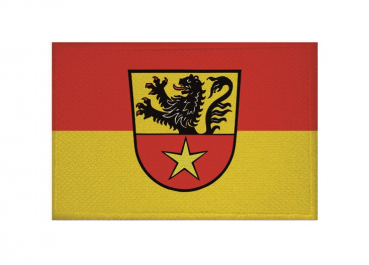 Aufnäher Patch Bad Münstereifel Aufbügler Fahne Flagge