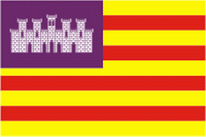 Flagge Fahne Balearen Premiumqualität
