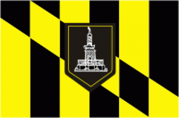 Flagge Fahne Baltimore 90 x 150 cm