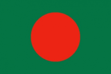 Tischflagge Bangladesh 10x15cm mit Ständer Tischfahne Miniflagge