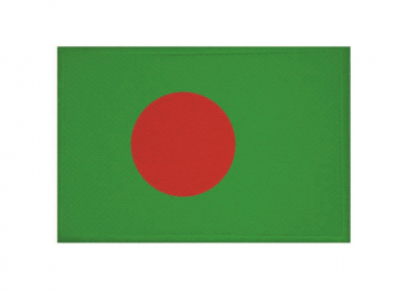 Aufnäher Patch Bangladesh Aufbügler Fahne Flagge