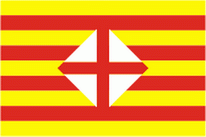 Flagge Fahne Barcelona 90x150 cm
