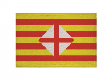 Aufnäher Patch Barcelona Aufbügler Fahne Flagge