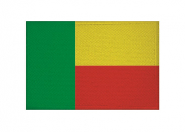 Aufnäher Patch Benin Aufbügler Fahne Flagge