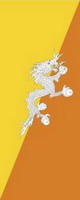 Bannerfahne Bhutan Premiumqualität