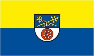 Tischflagge Billigheim 10x15cm mit Ständer Tischfahne Miniflagge