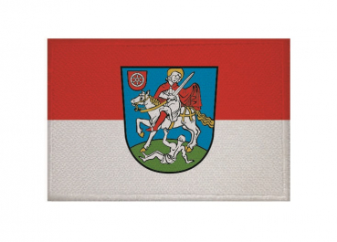 Aufnäher Patch Bingen Aufbügler Fahne Flagge