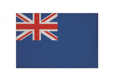 Aufnäher Patch Blue ensign Aufbügler Fahne Flagge