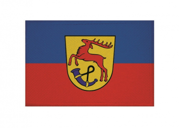 Aufnäher Patch Bockhorn Aufbügler Fahne Flagge