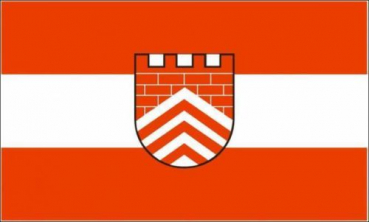 Tischflagge Borgholzhausen 10x15cm mit Ständer Tischfahne Miniflagge