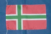 Tischflagge Bornholm