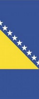 Bannerfahne Bosnien & Herzegowina Premiumqualität