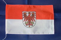 Tischflagge Brandenburg