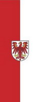 Bannerfahne Brandenburg mit Wappen Premiumqualität