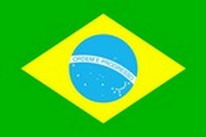 Boots / Motorradflagge Brasilien