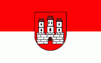 Flagge Fahne Bratislava mit Wappen Premiumqualität