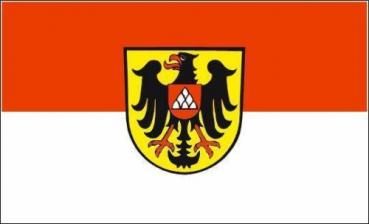 Tischflagge Breisach am Rhein 10x15cm mit Ständer Tischfahne Miniflagge