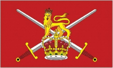 Tischflagge British Royal Army 10x15cm mit Ständer Tischfahne Miniflagge