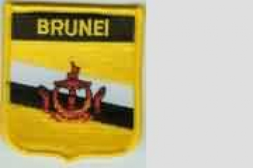 Aufnäher Brunei Schrift oben