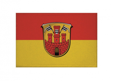 Aufnäher Patch Büdingen Aufbügler Fahne Flagge