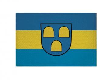 Aufnäher Patch Bühl Aufbügler Fahne Flagge