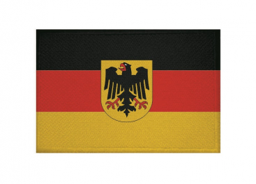 Aufnäher Patch Bundesdienst Aufbügler Fahne Flagge