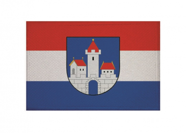 Aufnäher Patch Burgkunstadt Aufbügler Fahne Flagge