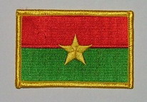 Aufnäher Burkina Faso