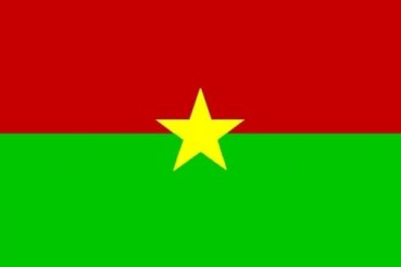 Tischflagge Burkina Faso 10x15cm mit Ständer Tischfahne Miniflagge