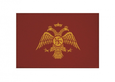 Aufnäher Patch Byzantinisches Reich Aufbügler Fahne Flagge