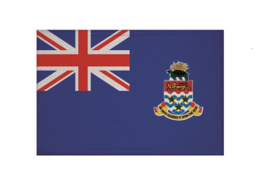 Aufnäher Patch Cayman-Inseln Aufbügler Fahne Flagge