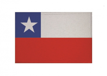 Aufnäher Patch Chile Aufbügler Fahne Flagge