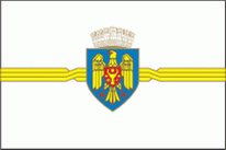 Flagge Fahne Chisinau (Moldawien) Premiumqualität